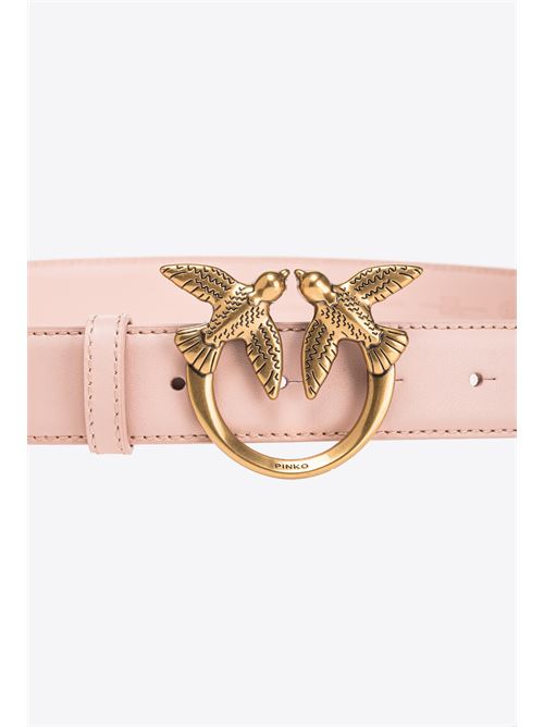 cintura love birds in pelle 3cm Pinko | 100125 A0F1P31Q